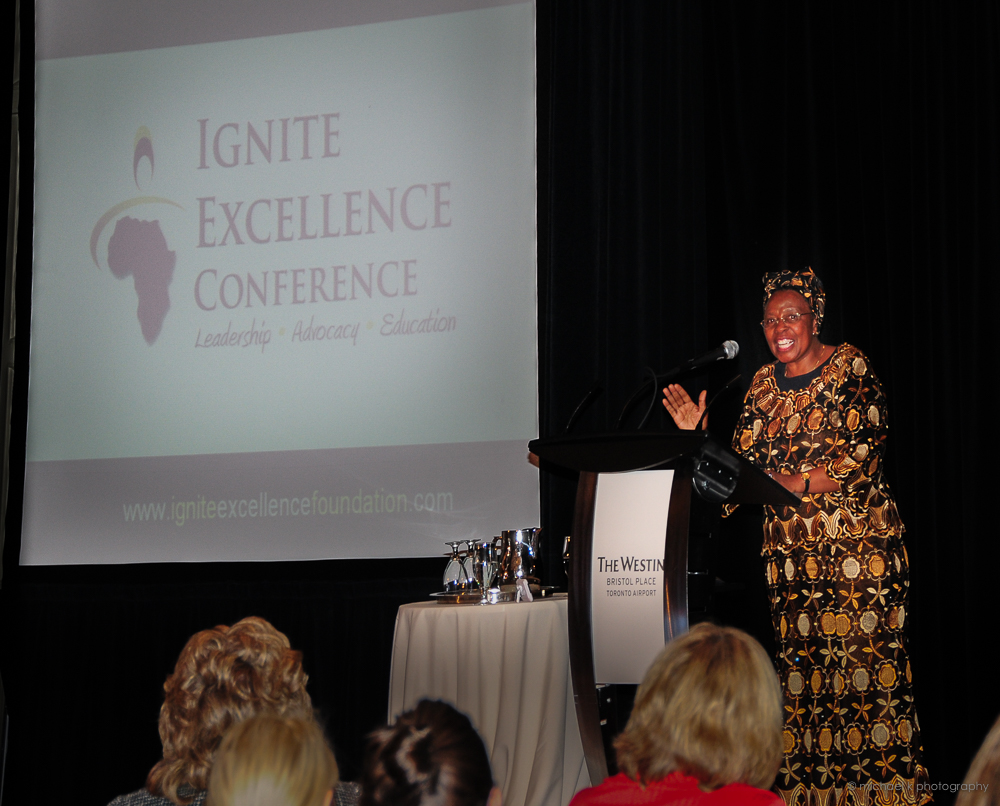 Leah Ngini at Ignite Excellelnce Conference (YouMeWe Conferences)